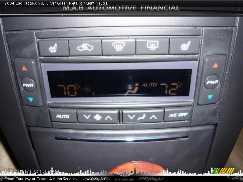 Silver Green Metallic / Light Neutral 2004 Cadillac SRX V8