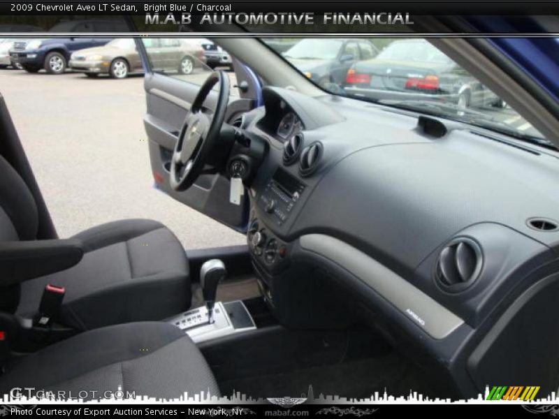 Bright Blue / Charcoal 2009 Chevrolet Aveo LT Sedan