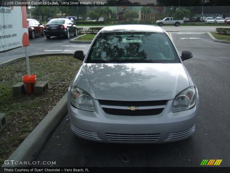Ultra Silver Metallic / Gray 2008 Chevrolet Cobalt LS Sedan
