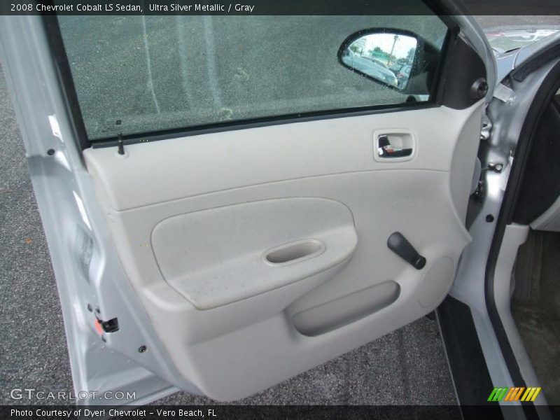 Ultra Silver Metallic / Gray 2008 Chevrolet Cobalt LS Sedan