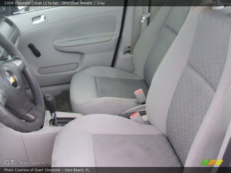 Ultra Silver Metallic / Gray 2008 Chevrolet Cobalt LS Sedan