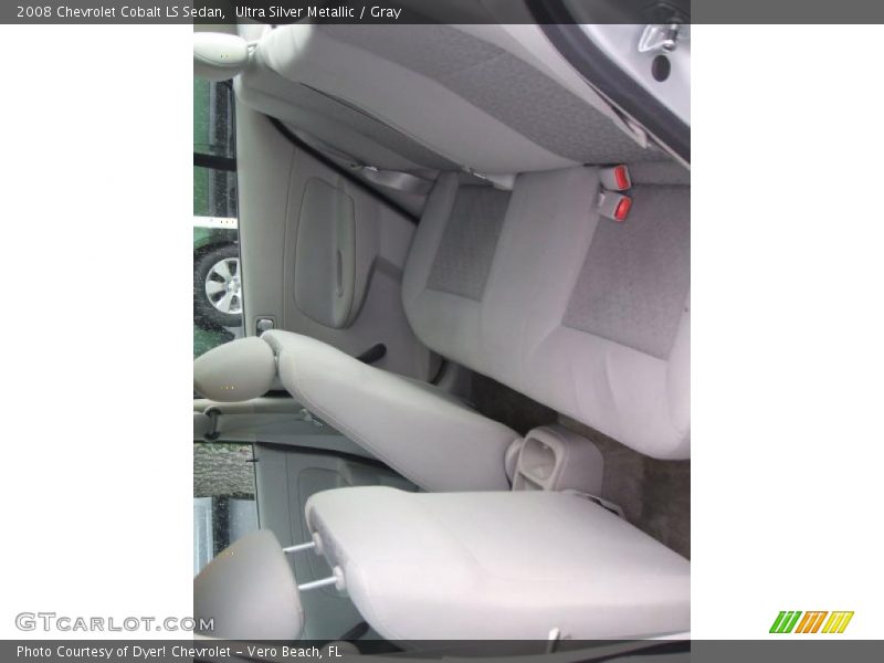 Ultra Silver Metallic / Gray 2008 Chevrolet Cobalt LS Sedan