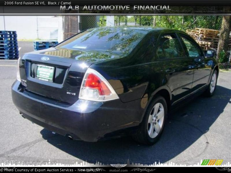 Black / Camel 2006 Ford Fusion SE V6