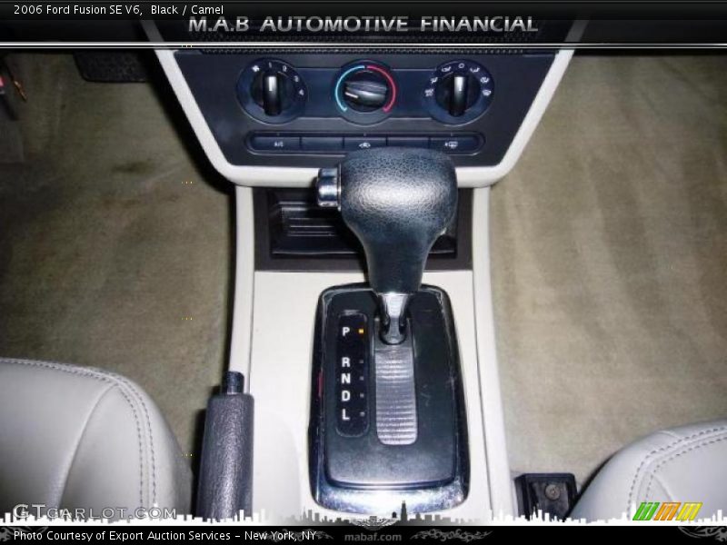 Black / Camel 2006 Ford Fusion SE V6