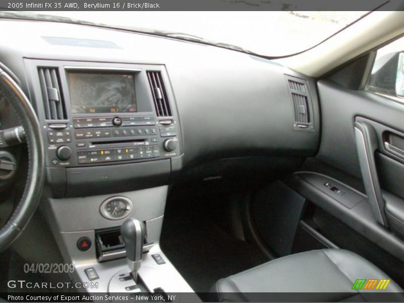 Beryllium 16 / Brick/Black 2005 Infiniti FX 35 AWD