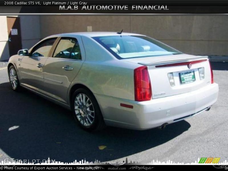 Light Platinum / Light Gray 2008 Cadillac STS V6