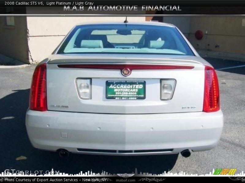 Light Platinum / Light Gray 2008 Cadillac STS V6
