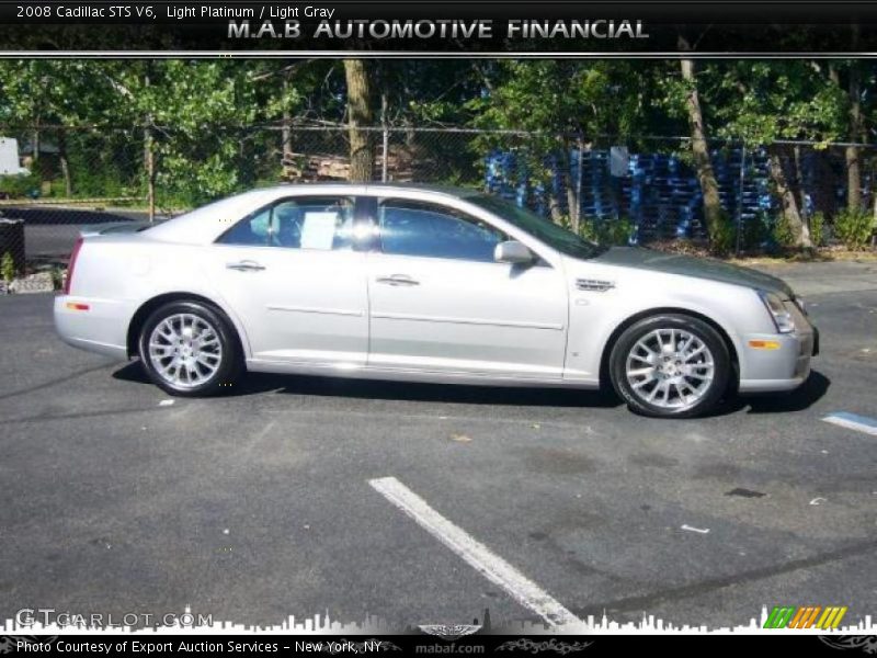 Light Platinum / Light Gray 2008 Cadillac STS V6