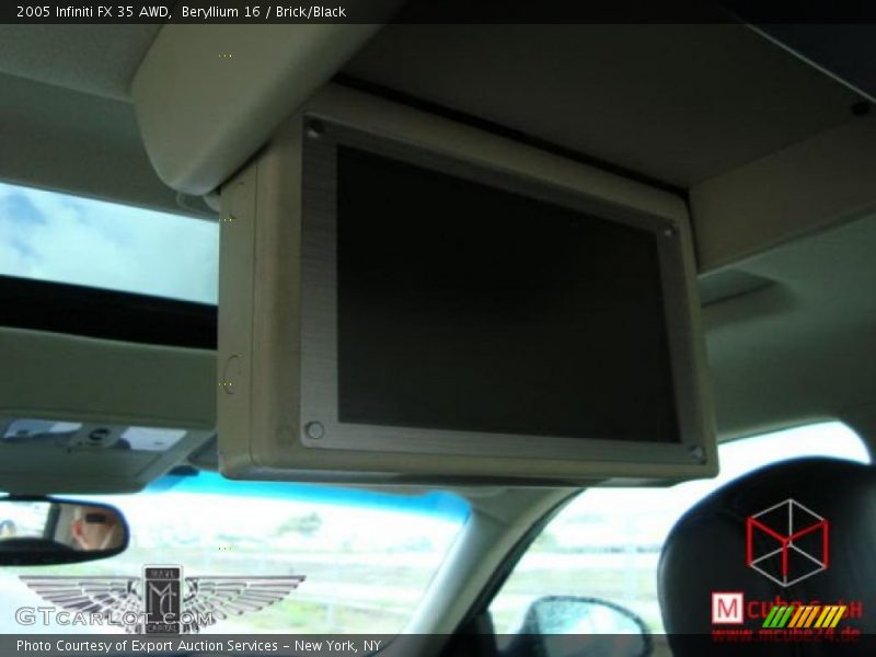 Beryllium 16 / Brick/Black 2005 Infiniti FX 35 AWD