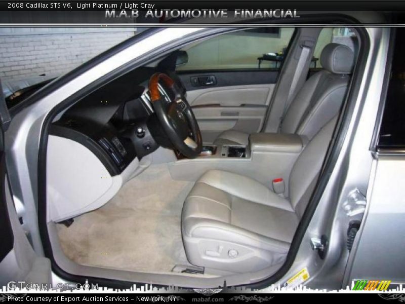 Light Platinum / Light Gray 2008 Cadillac STS V6