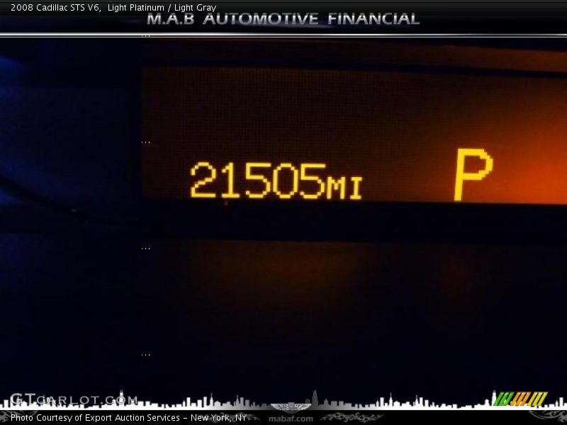 Light Platinum / Light Gray 2008 Cadillac STS V6