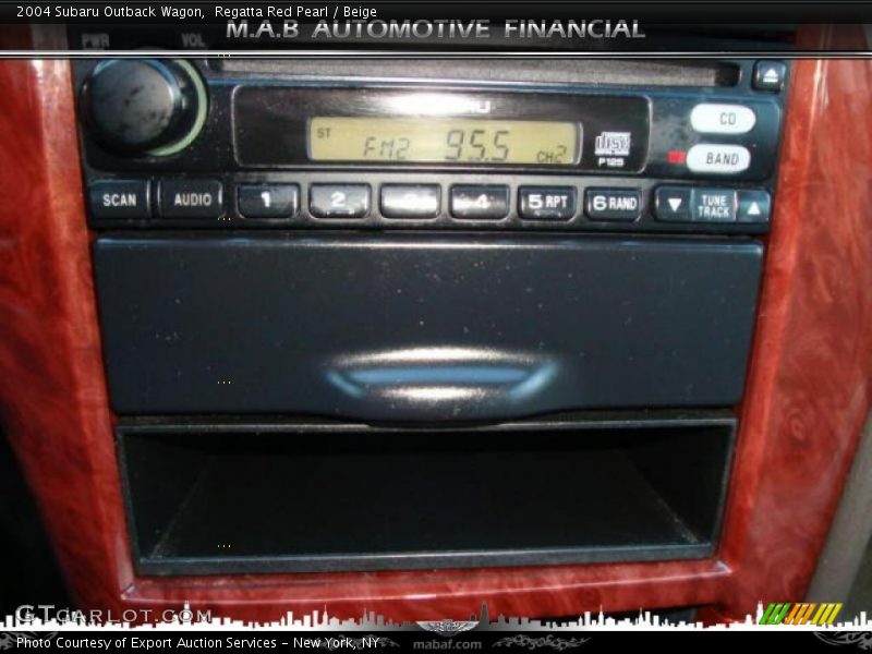 Regatta Red Pearl / Beige 2004 Subaru Outback Wagon