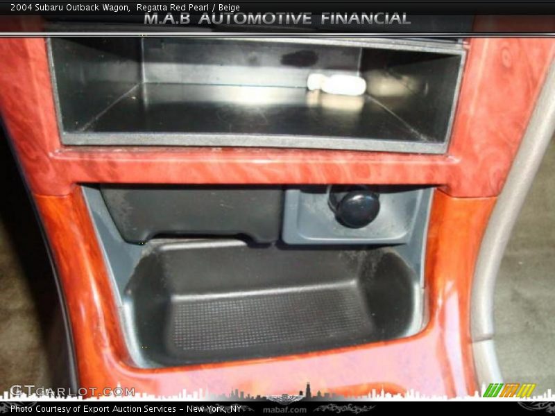 Regatta Red Pearl / Beige 2004 Subaru Outback Wagon