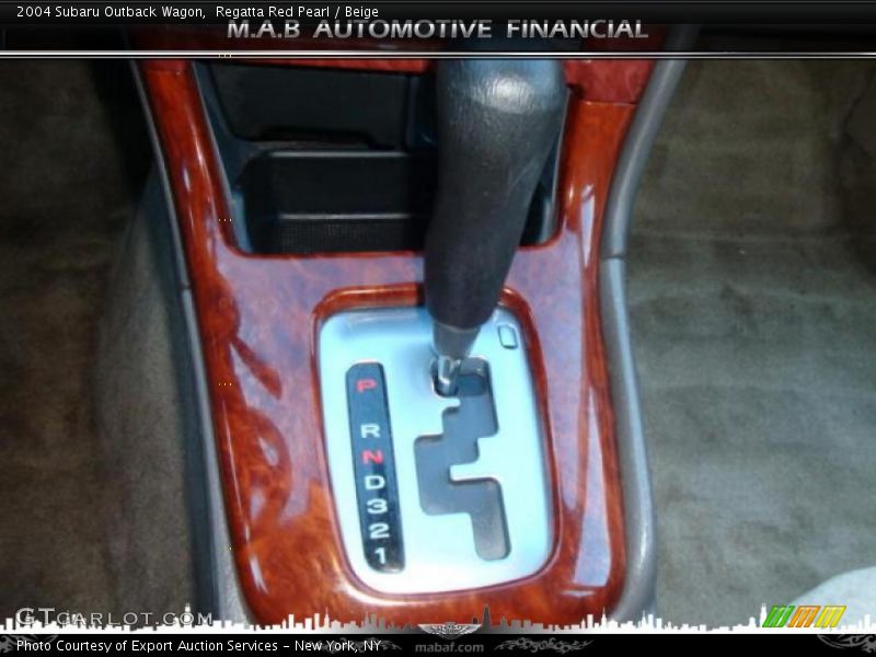 Regatta Red Pearl / Beige 2004 Subaru Outback Wagon