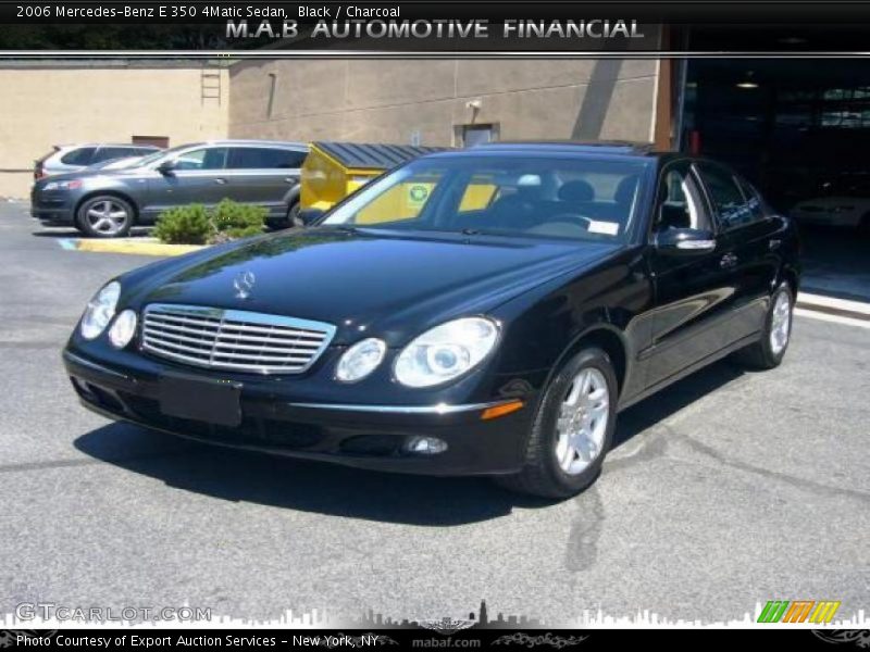 Black / Charcoal 2006 Mercedes-Benz E 350 4Matic Sedan