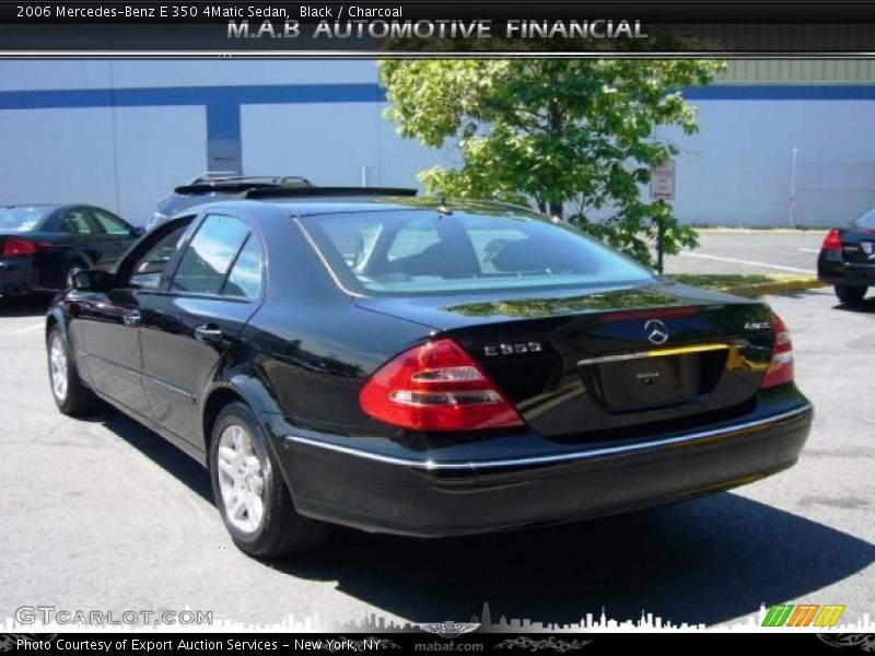 Black / Charcoal 2006 Mercedes-Benz E 350 4Matic Sedan