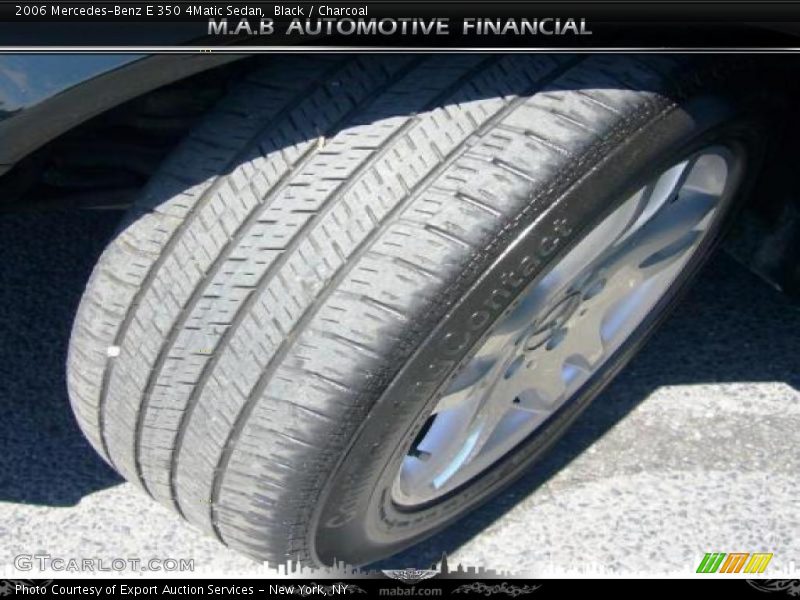 Black / Charcoal 2006 Mercedes-Benz E 350 4Matic Sedan