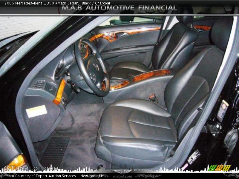 Black / Charcoal 2006 Mercedes-Benz E 350 4Matic Sedan