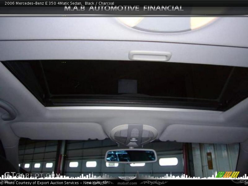 Black / Charcoal 2006 Mercedes-Benz E 350 4Matic Sedan