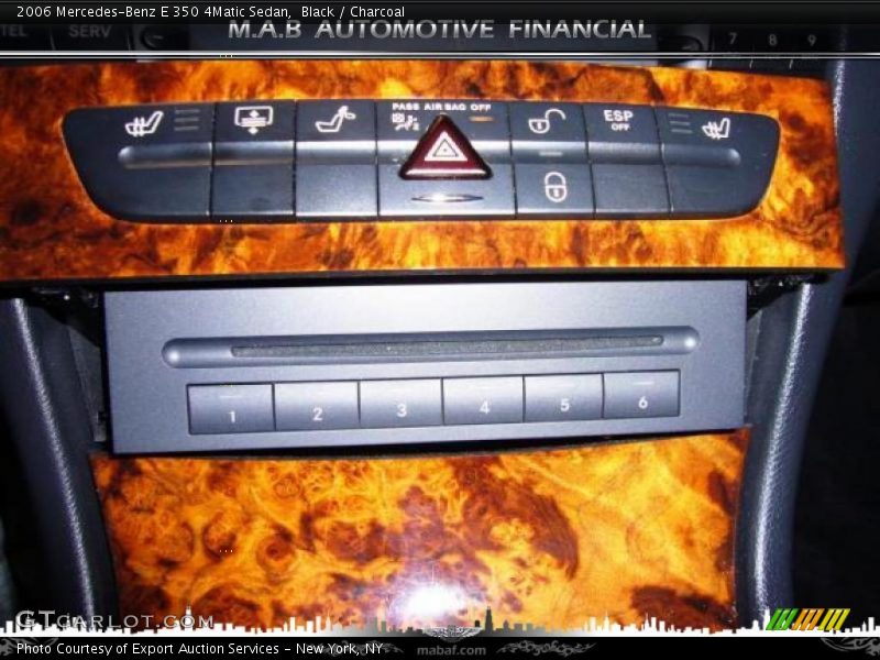 Black / Charcoal 2006 Mercedes-Benz E 350 4Matic Sedan