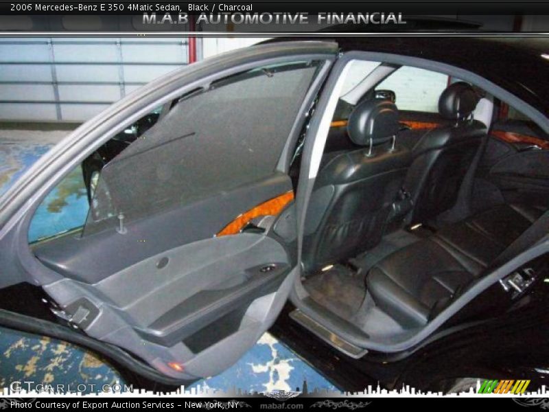 Black / Charcoal 2006 Mercedes-Benz E 350 4Matic Sedan