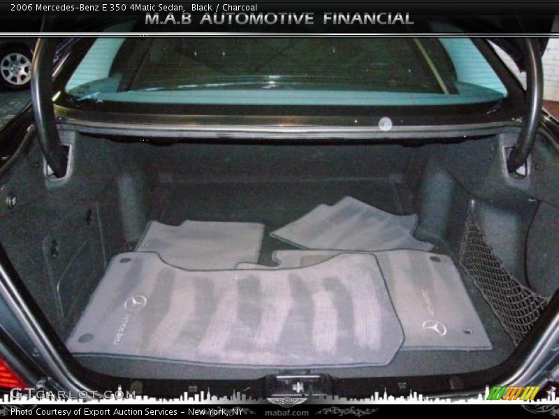 Black / Charcoal 2006 Mercedes-Benz E 350 4Matic Sedan