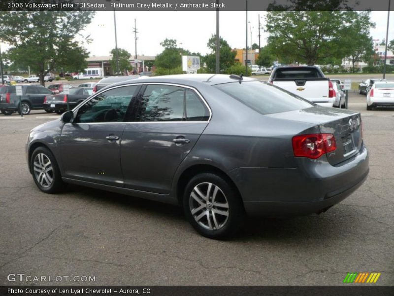 Platinum Grey Metallic / Anthracite Black 2006 Volkswagen Jetta TDI Sedan