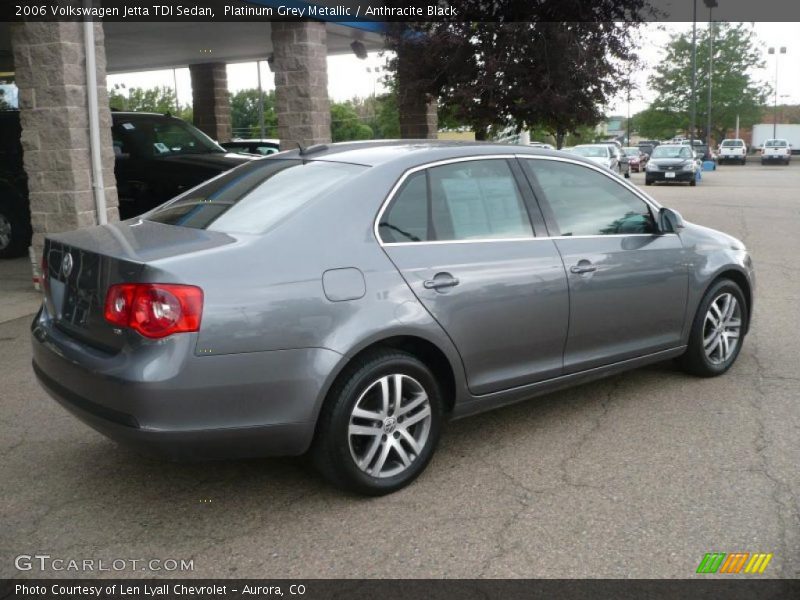Platinum Grey Metallic / Anthracite Black 2006 Volkswagen Jetta TDI Sedan
