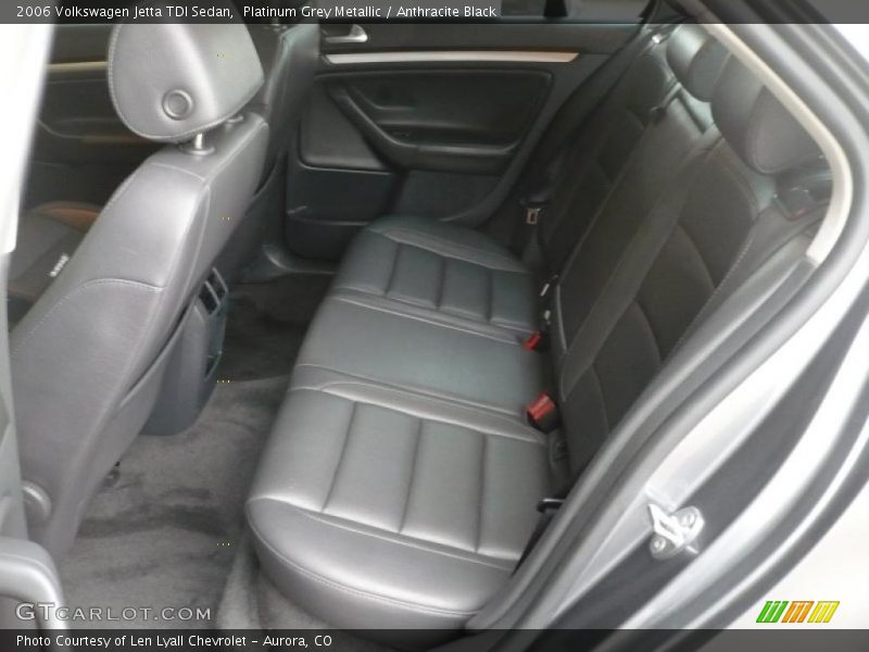Platinum Grey Metallic / Anthracite Black 2006 Volkswagen Jetta TDI Sedan