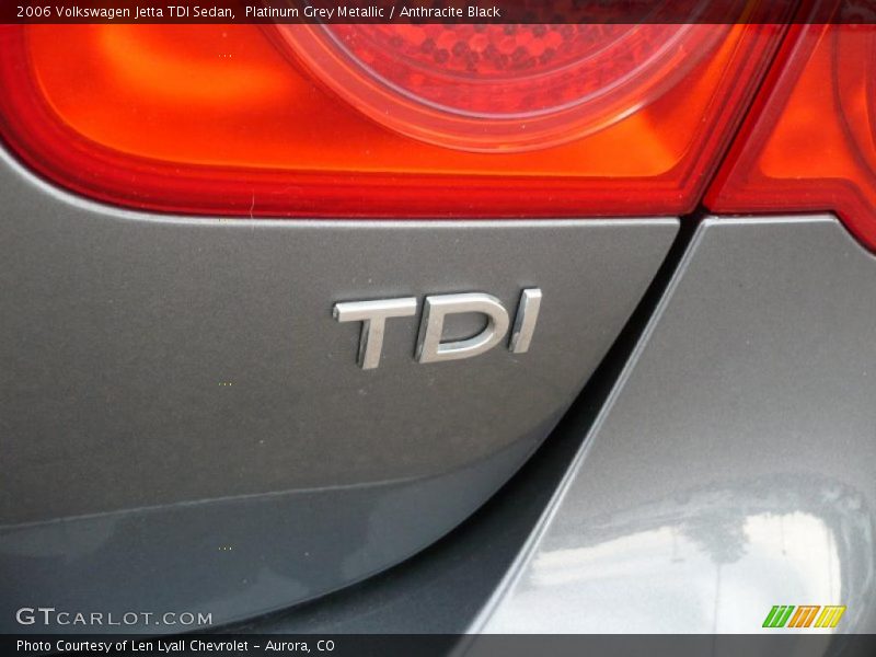 Platinum Grey Metallic / Anthracite Black 2006 Volkswagen Jetta TDI Sedan