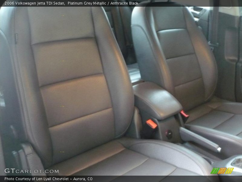 Platinum Grey Metallic / Anthracite Black 2006 Volkswagen Jetta TDI Sedan