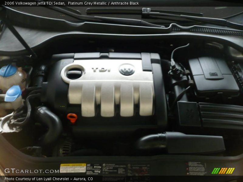 Platinum Grey Metallic / Anthracite Black 2006 Volkswagen Jetta TDI Sedan