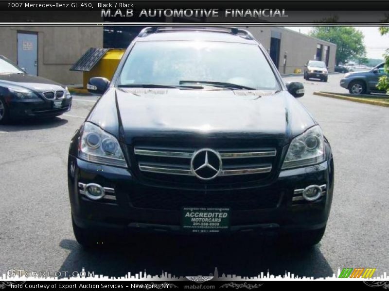 Black / Black 2007 Mercedes-Benz GL 450
