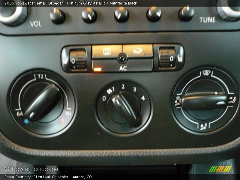 Platinum Grey Metallic / Anthracite Black 2006 Volkswagen Jetta TDI Sedan