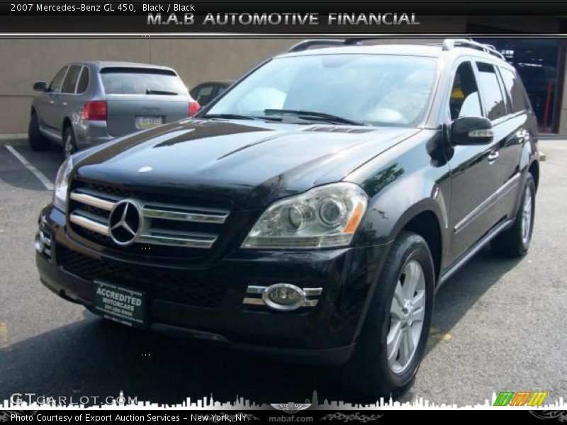 Black / Black 2007 Mercedes-Benz GL 450