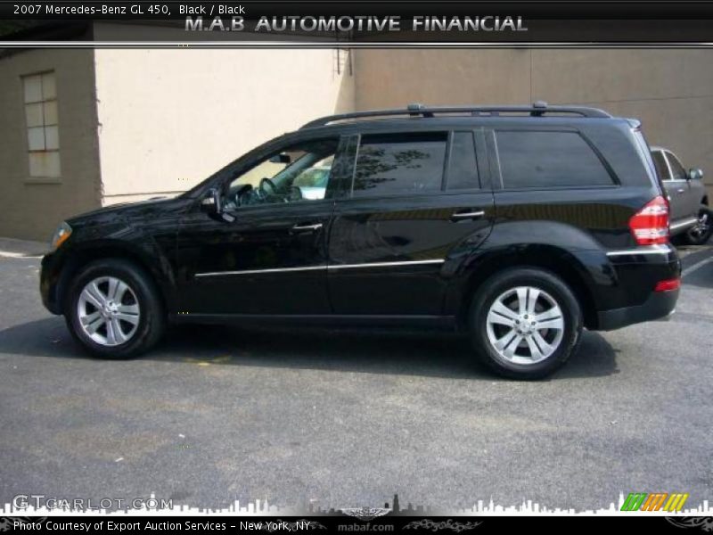 Black / Black 2007 Mercedes-Benz GL 450