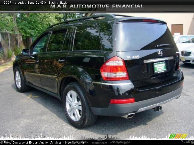Black / Black 2007 Mercedes-Benz GL 450