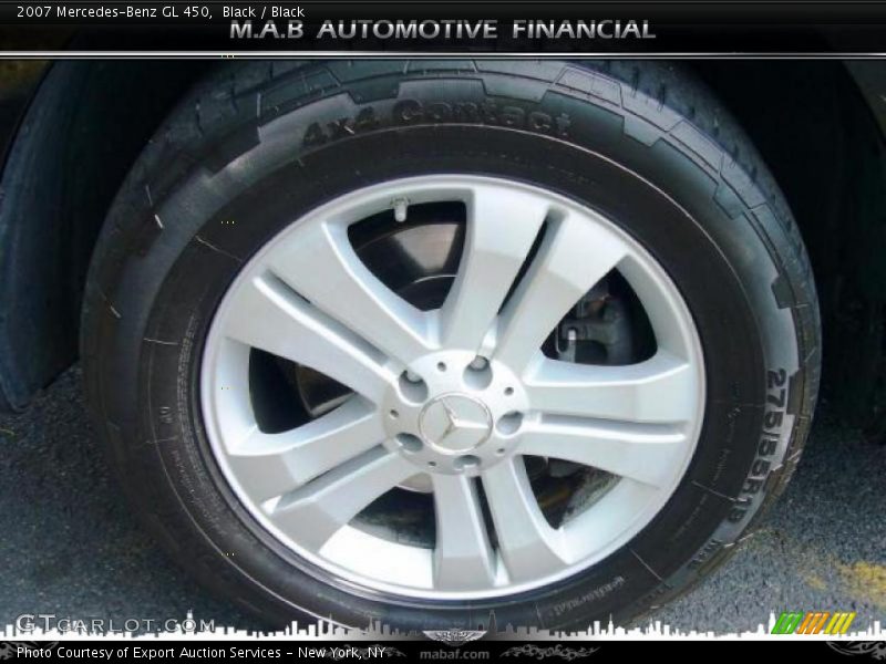Black / Black 2007 Mercedes-Benz GL 450