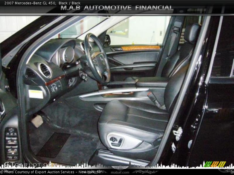 Black / Black 2007 Mercedes-Benz GL 450