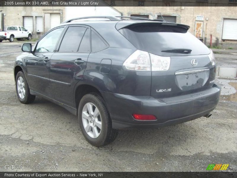 Flint Gray Mica / Light Gray 2005 Lexus RX 330 AWD