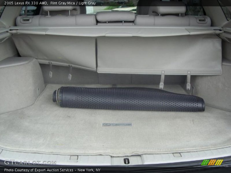 Flint Gray Mica / Light Gray 2005 Lexus RX 330 AWD