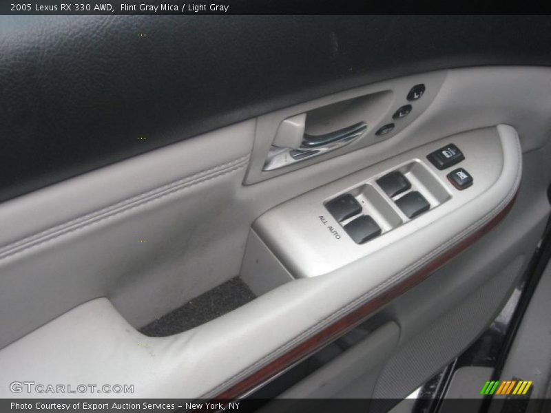 Flint Gray Mica / Light Gray 2005 Lexus RX 330 AWD
