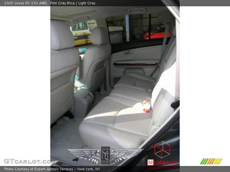 Flint Gray Mica / Light Gray 2005 Lexus RX 330 AWD