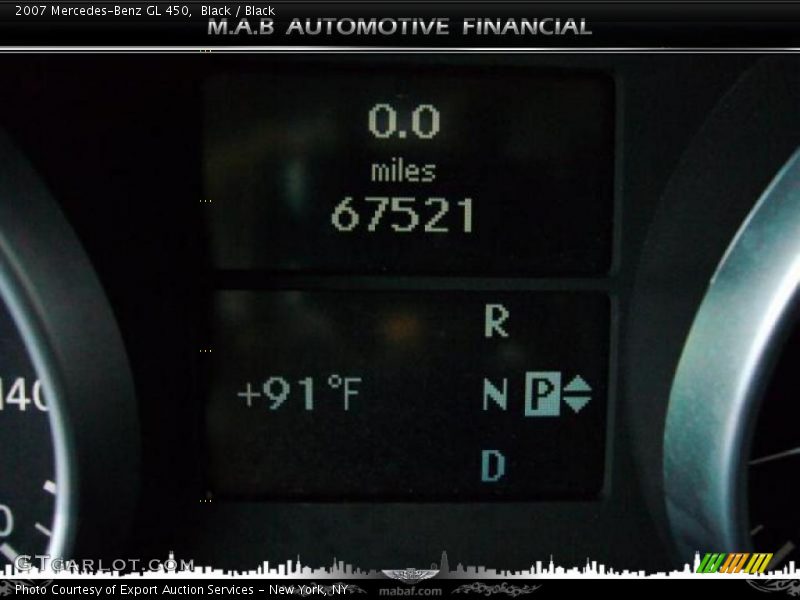 Black / Black 2007 Mercedes-Benz GL 450