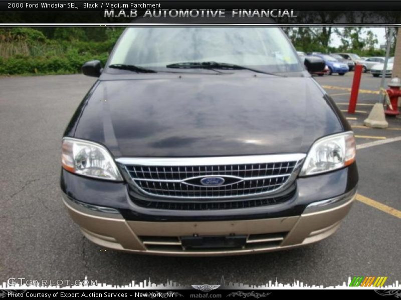 Black / Medium Parchment 2000 Ford Windstar SEL