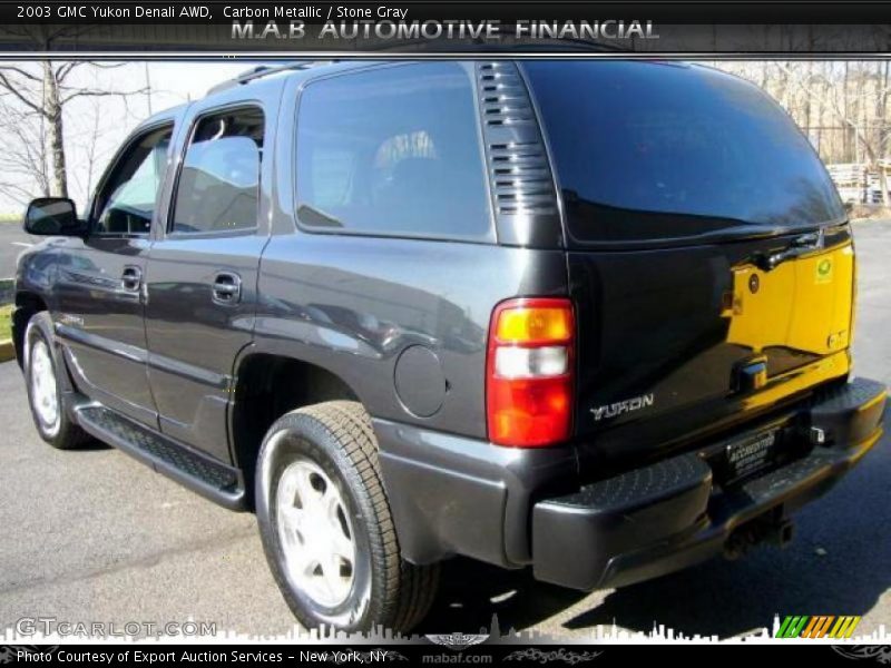 Carbon Metallic / Stone Gray 2003 GMC Yukon Denali AWD