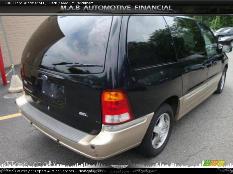 Black / Medium Parchment 2000 Ford Windstar SEL