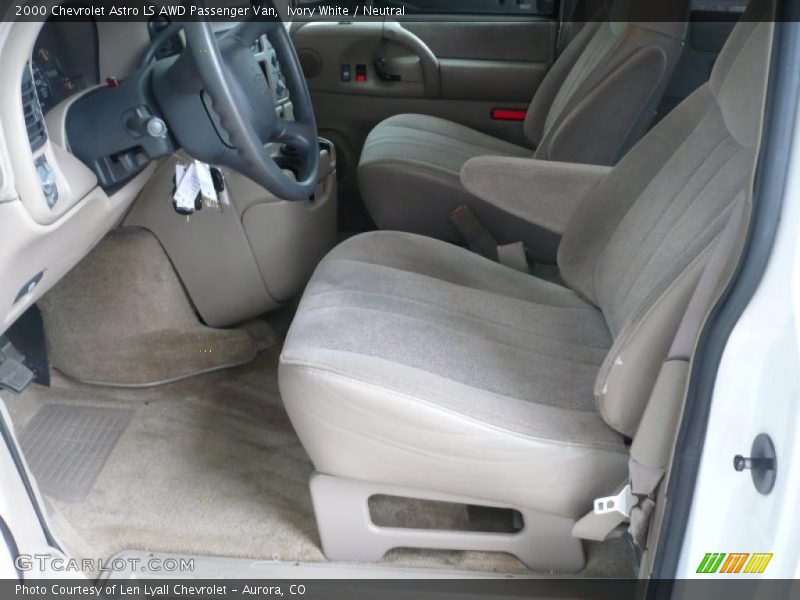 Ivory White / Neutral 2000 Chevrolet Astro LS AWD Passenger Van