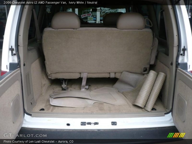 Ivory White / Neutral 2000 Chevrolet Astro LS AWD Passenger Van