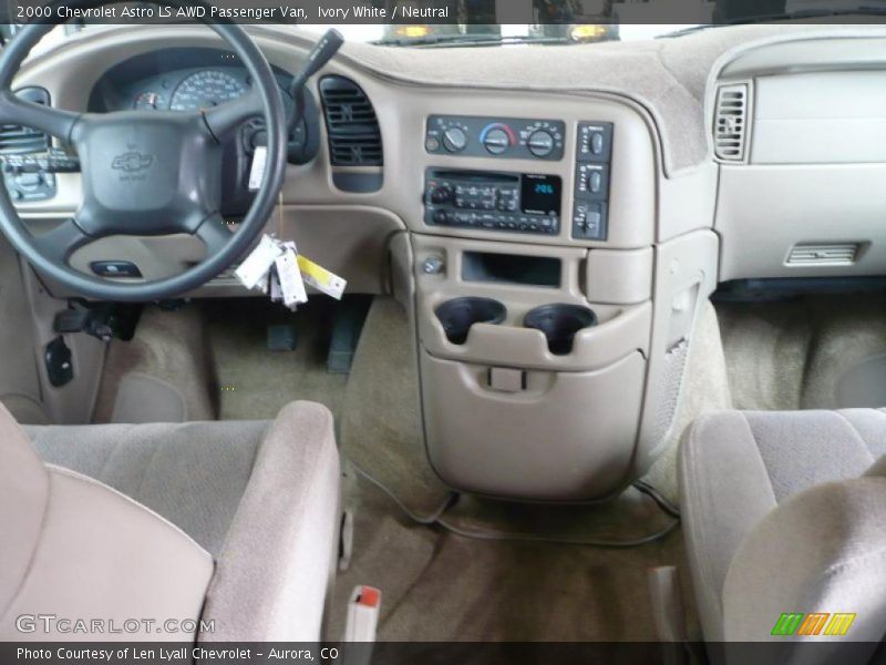 Ivory White / Neutral 2000 Chevrolet Astro LS AWD Passenger Van